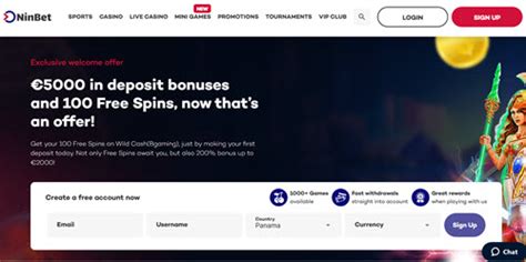Ninbet Casino Review .